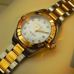 Tag Heuer Diamond Luxury Women's WBD-1422 18k Rose Gold  WG WD WH+ Box